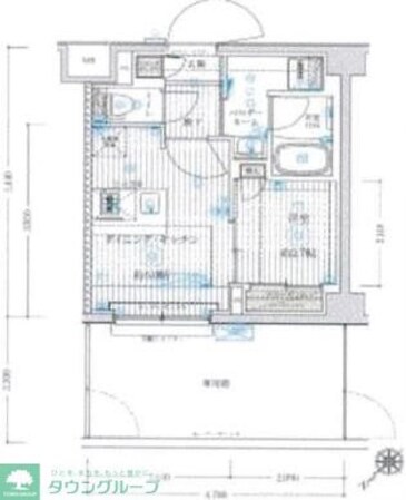 ブライズ鷺沼の物件間取画像